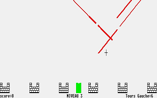 Missile Command atari screenshot